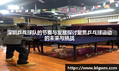 深圳乒乓球队的节奏与发展探讨聚焦乒乓球运动的未来与挑战