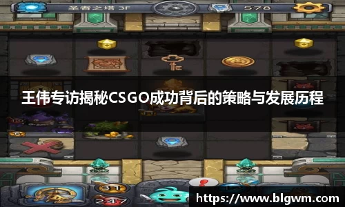 王伟专访揭秘CSGO成功背后的策略与发展历程